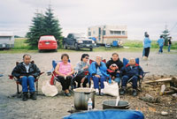 Adam, Violet, Donita, Nora, Amanda, Fedora