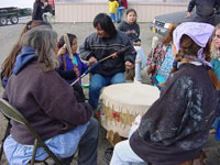 Original artwork by Dale DeArmond, used with permission by the Alaska Native Language Center
